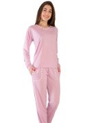 Pijama Plus Size Feminino Ágata Rosa
