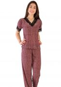 Pijama Plus Size Feminino Ágata