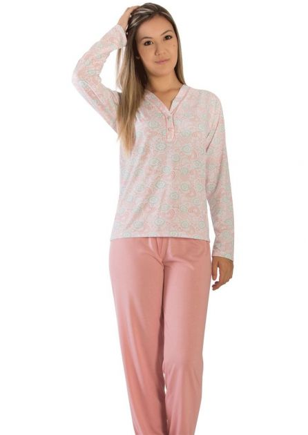 Pijama Plus Size Feminino Cristal