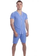 Pijama Plus Size Masculino Curto Basic Summer